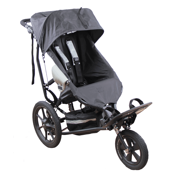 Delta Jogger with standard canopy, to protect your child from the sun