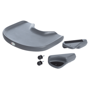 The MPS tray can be used for the MPS shell soyour child have theirown dinner table while they sit in their comfortable soft touch cuhusions