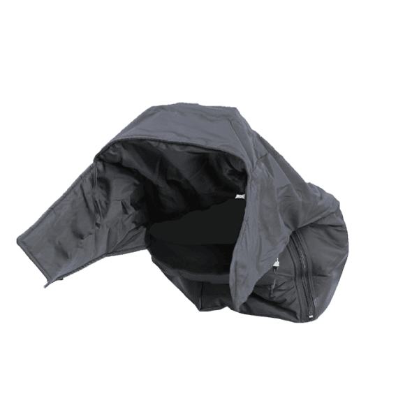 The Bag for legs comes in two different varities, one has a seat while the other one do not have a seat