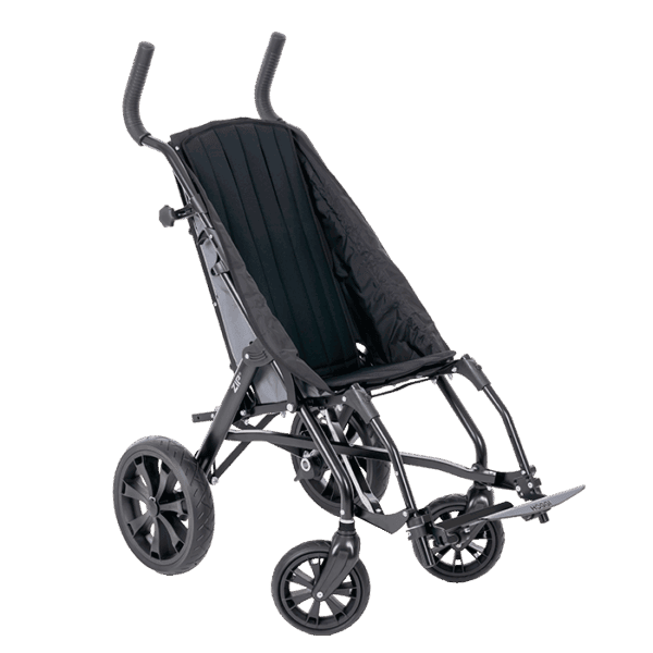 Hoggi Zip push chair with black upholstry for better user comfortability