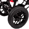 Delta Beachweels is double tires too get more/better traction if you are out in a rough terrain, such as mountains, beach, forrest etc.