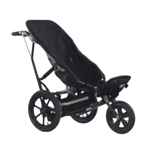 The Delta Sitter can hold any sitter depending on the size of the push chair, and is great for user whom in need of a little more body support