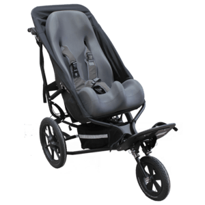 the delta jogger can be fitted with a sitter canvas which makes it possible to fit a sitter seat into the push chair and bring it along outdoor