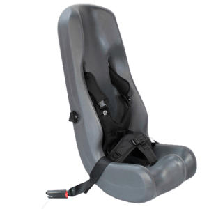 Our Booster Car Seat is made with ISO fix specifically to be mounted in cars with a three point harness