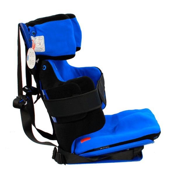 The Stabilo Car Seat is a moldable body cushion, which will make the perfect fit for the user body shape, and it is approved to use in europe.